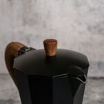 Moka italiana vintage negro 150 ml