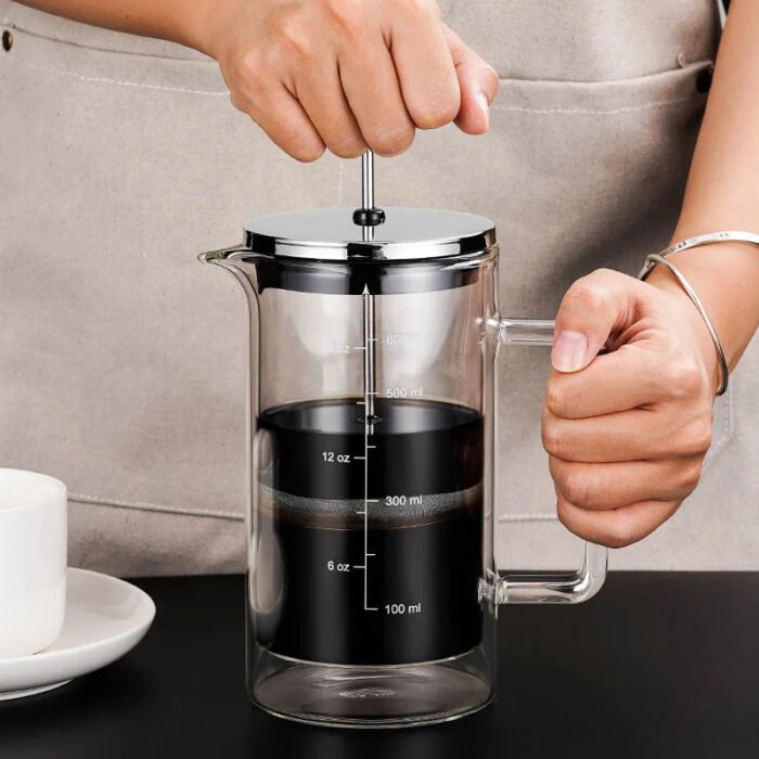 Prensa Francesa Doble pared 600 ml