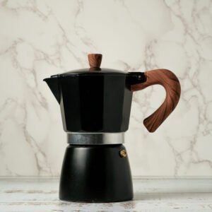 Moka italiana vintage negro 150 ml