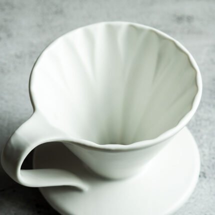 V60 dripper cerámica blanco 1-2 tazas