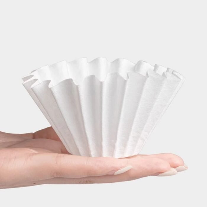 Filtros ondulados de papel 4 tazas