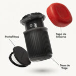 Aeropress Go Cafetera Portátil para Viaje Aeropress - (1)