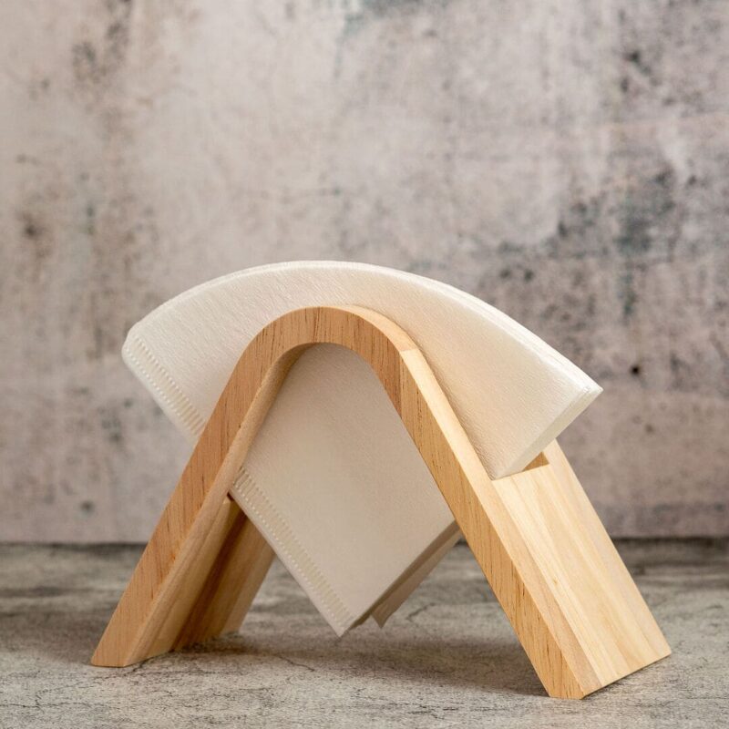 PORTA FILTROS DE MADERA V60