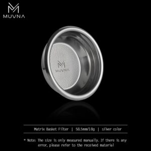 Filtro de Canasta Serie Matrix 58mm 18g Plateado, MUVNA