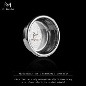 Filtro de Canasta Serie Matrix 58mm 20g Plateado, MUVNA