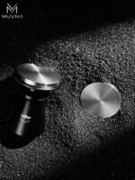 Tamper Digital Ajustable 58 mm, Base Acanalada, MUVNA