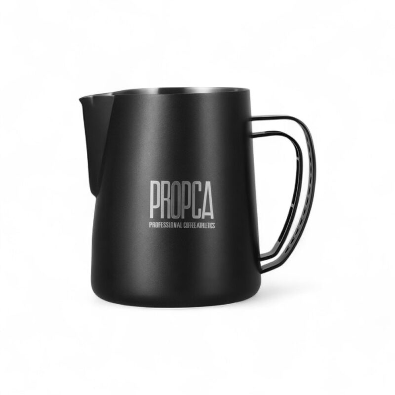 Jarra de Arte Latte DBW Negro Mate 600 ml, MUVNA