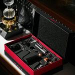 Kit Barista V60 8 Piezas con Molino GM1 y Accesorios Negro | MUVNA