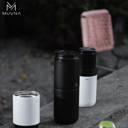 Cafetera Eléctrica Portátil VAER para Viajes MUVNA – Todo en Uno - (2)