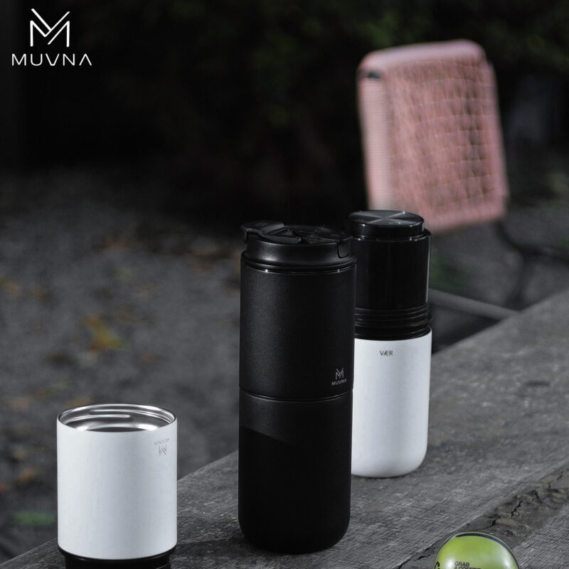 Cafetera Eléctrica Portátil VAER para Viajes MUVNA – Todo en Uno - (2)