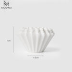 Filtros de papel ondulado 185 MUVNA para dripper 2-4 tazas - 1 (1)