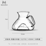 Jarra Decantadora y Servidora Tornado Yingzhan 450 ml – Transparente - (3)