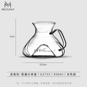 Jarra Decantadora y Servidora Tornado Yingzhan 450 ml – Transparente - (3)