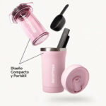 Aeropress Go Plus Rosa Cafetera Portátil 3 en 1 Aeropress - (5)