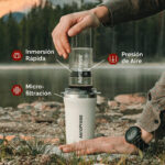 Aeropress Go Plus crema Cafetera Portátil 3 en 1 Aeropress - (5)