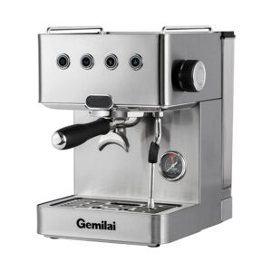 Máquina de Espresso con Vaporizador y Control de Temperatura G3005L Gemilai - (3)