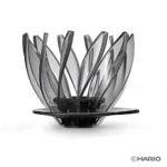 HARIO V60 Suiren Dripper 02 Negro Método de Goteo Tienda Barista (7)