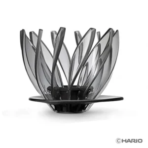HARIO V60 Suiren Dripper 02 Negro Método de Goteo Tienda Barista (7)