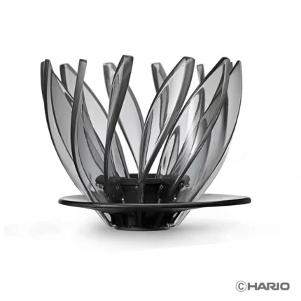 HARIO V60 Suiren Dripper 02 Negro Método de Goteo Tienda Barista (7)