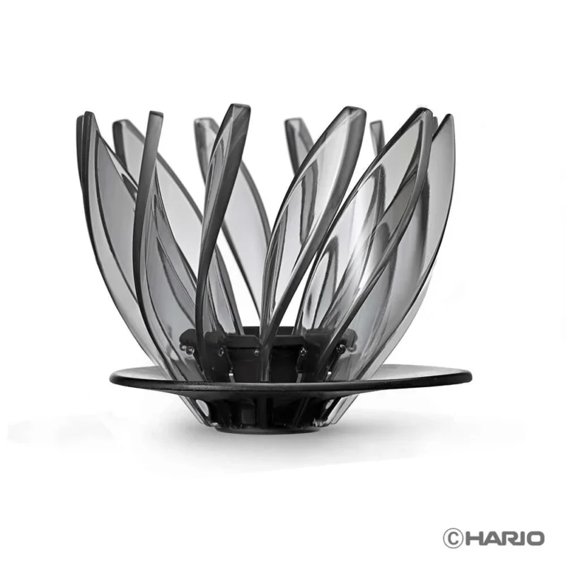 HARIO V60 Suiren Dripper 02 Negro Método de Goteo Tienda Barista (7)