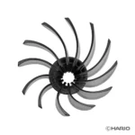 HARIO V60 Suiren Dripper 02 Negro Método de Goteo Tienda Barista (8)