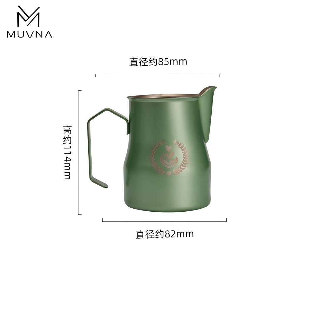 jarra-espumadora-leche-muvna-verde-aguacate-450ml jarra-espumadora-leche-muvna-verde-aguacate-450ml