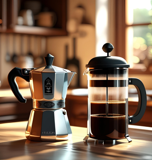 Cafetera francesa o italiana